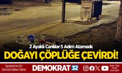 2 AYAKLI CANLILAR 5 ADIM ATAMADI: DOĞAYI ÇÖPLÜĞE ÇEVİRDİ!