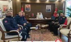 BAŞKAN BAKIR İTFAİYECİLERLE BİR ARAYA GELDİ