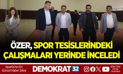 BAŞKAN ÖZER SPOR TESİSLERİNDEKİ ÇALIŞMALARI YERİNDE İNCELEDİ
