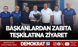 BAŞKANLARDAN ZABITA TEŞKİLATINA ZİYARET
