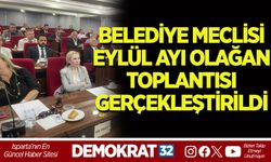 BELEDİYE MECLİSİ EYLÜL AYI OLAĞAN TOPLANTISI GERÇEKLEŞTİRİLDİ