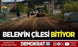BELEN'İN ÇİLESİ BİTİYOR