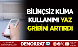 BİLİNÇSİZ KLİMA KULLANIMI YAZ GRİBİNİ ARTIRDI