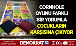 CORNHOLE OYUNU FARKLI BİR YORUMLA ÇOCUKLARIN KARŞISINA ÇIKIYOR