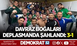 DAVRAZ BOĞALARI DEPLASMANDA ŞAHLANDI: 3-1