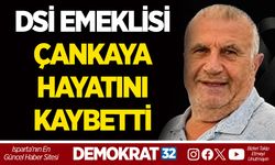DSİ EMEKLİSİ MEHMET ÇANKAYA HAYATINI KAYBETTİ