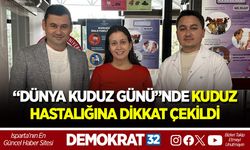 “DÜNYA KUDUZ GÜNÜ”NDE KUDUZ HASTALIĞINA DİKKAT ÇEKİLDİ