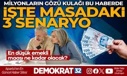 EMEKLİ ZAMMI İÇİN 3 FARKLI TAHMİN MASADA