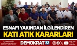 ESNAFI YAKINDAN İLGİLENDİREN KATI ATIK KARARLARI