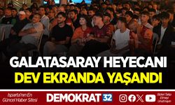 GALATASARAY HEYECANI DEV EKRANDA YAŞANDI
