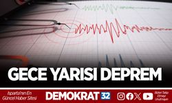 GECE YARISI DEPREM
