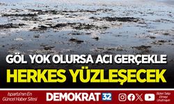 GÖL YOK OLURSA ACI GERÇEKLE HERKES YÜZLEŞECEK