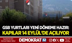 GSB YURTLARI YENİ DÖNEME HAZIR: KAPILAR 14 EYLÜL'DE AÇILIYOR