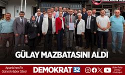 GÜLAY MAZBATASINI ALDI