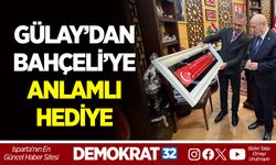 GÜLAY’DAN BAHÇELİ’YE ANLAMLI HEDİYE