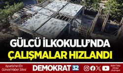 GÜLCÜ İLKOKULU’NDA ÇALIŞMALAR HIZLANDI