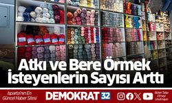 Atkı ve Bere Örmek İsteyenlerin Sayısı Arttı