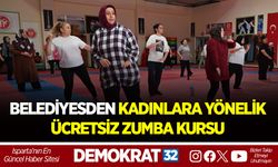 ISPARTA BELEDİYESİ’NDEN KADINLARA YÖNELİK ÜCRETSİZ ZUMBA KURSU