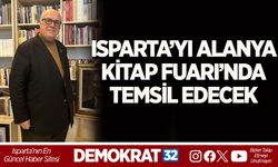 ISPARTA’YI ALANYA KİTAP FUARI’NDA TEMSİL EDECEK