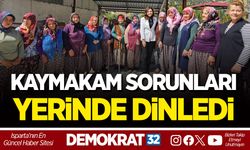 KAYMAKAM SORUNLARI YERİNDE DİNLEDİ