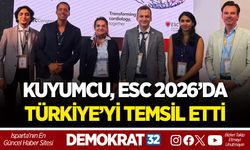 KUYUMCU, ESC 2026’DA TÜRKİYE’Yİ TEMSİL ETTİ