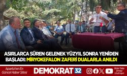 ASIRLARCA SÜREN GELENEK YÜZYIL SONRA YENİDEN BAŞLADI: MİRYOKEFALON ZAFERİ DUALARLA ANILDI