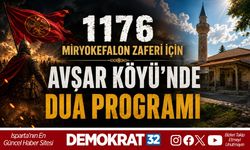 1176 MİRYOKEFALON ZAFERİ İÇİN AVŞAR KÖYÜ’NDE DUA PROGRAMI
