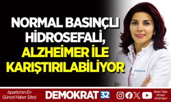 NORMAL BASINÇLI HİDROSEFALİ, ALZHEİMER İLE KARIŞTIRILABİLİYOR