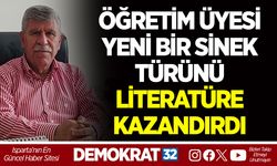 ÖĞRETİM ÜYESİ YENİ BİR SİNEK TÜRÜNÜ LİTERATÜRE KAZANDIRDI