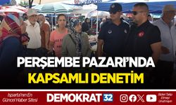 PERŞEMBE PAZARI’NDA KAPSAMLI DENETİM