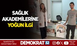SAĞLIK AKADEMİLERİNE YOĞUN İLGİ