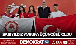 SDÜ ÖĞRENCİSİ SİNEM SARIYILDIZ AVRUPA ÜÇÜNCÜSÜ OLDU