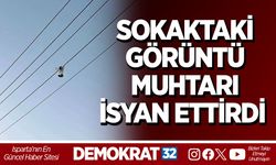 SOKAKTAKİ GÖRÜNTÜ MUHTARI İSYAN ETTİRDİ