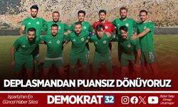 DEPLASMANDAN PUANSIZ DÖNÜYORUZ
