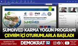 SUMDİVED KARMA YOĞUN PROGRAMI ÇEVRİM İÇİ OTURUMLARLA BAŞLADI