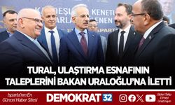TURAL, ULAŞTIRMA ESNAFININ TALEPLERİNİ BAKAN URALOĞLU’NA İLETTİ