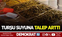 TURŞU SUYUNA TALEP ARTTI