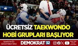 ÜCRETSİZ TAEKWONDO HOBİ GRUPLARI BAŞLIYOR