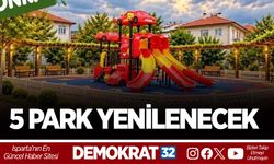 ULUBORLU’DA 5 PARK YENİLENECEK