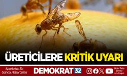 ÜRETİCİLERE KRİTİK UYARI