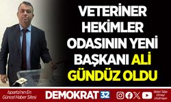 VETERİNER HEKİMLER ODASININ YENİ BAŞKANI ALİ GÜNDÜZ OLDU