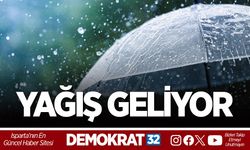 YAĞIŞ GELİYOR