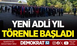 YENİ ADLİ YIL TÖRENLE BAŞLADI