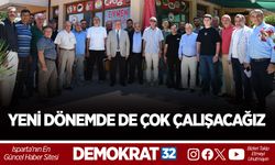 YENİ DÖNEMDE DE ÇOK ÇALIŞACAĞIZ