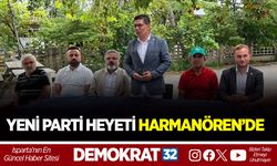 YENİ PARTİ HEYETİ HARMANÖREN’DE