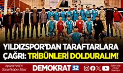 YILDIZSPOR’DAN TARAFTARLARA ÇAĞRI: TRİBÜNLERİ DOLDURALIM!