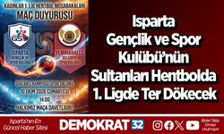 Isparta Gençlik ve Spor Kulübü’nün sultanları hentbolda 1. Ligde ter dökecek
