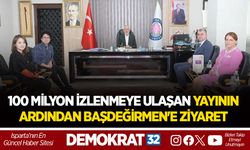 100 MİLYON İZLENMEYE ULAŞAN YAYININ ARDINDAN BAŞDEĞİRMEN'E ZİYARET