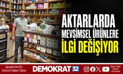 Aktarlarda Mevsimsel Ürünlere İlgi Değişiyor