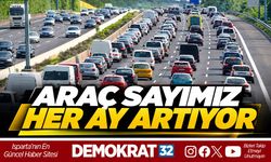 ARAÇ SAYISI HER AY ARTIYOR